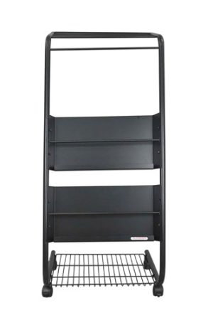 Magazine Stand Metal 1328 Black